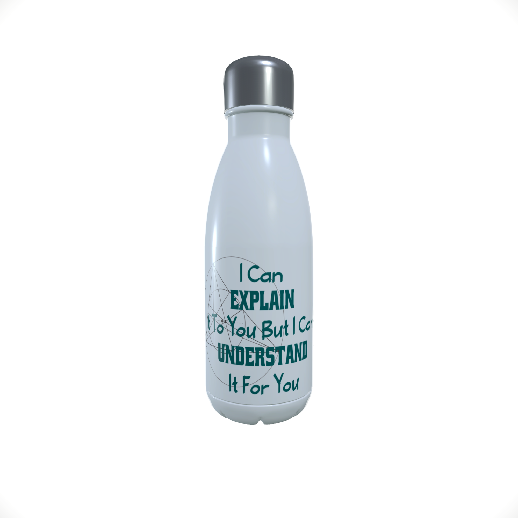 Funny Water Bottle, Funny Slogan Insulated Drinks Bottle - Click Image to Close